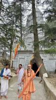 HH Swamijis visit to Tripurasundari Temple, Devsar, Kulgam, Srinagar (10th March 2026)